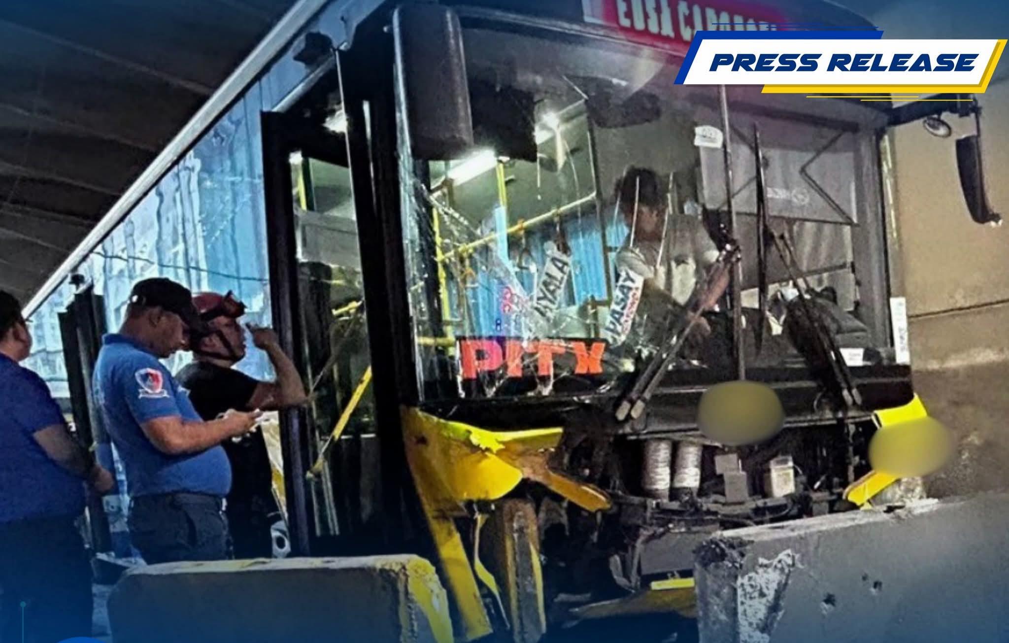 LTFRB suspends operations of bus firms over EDSA Busway road crash