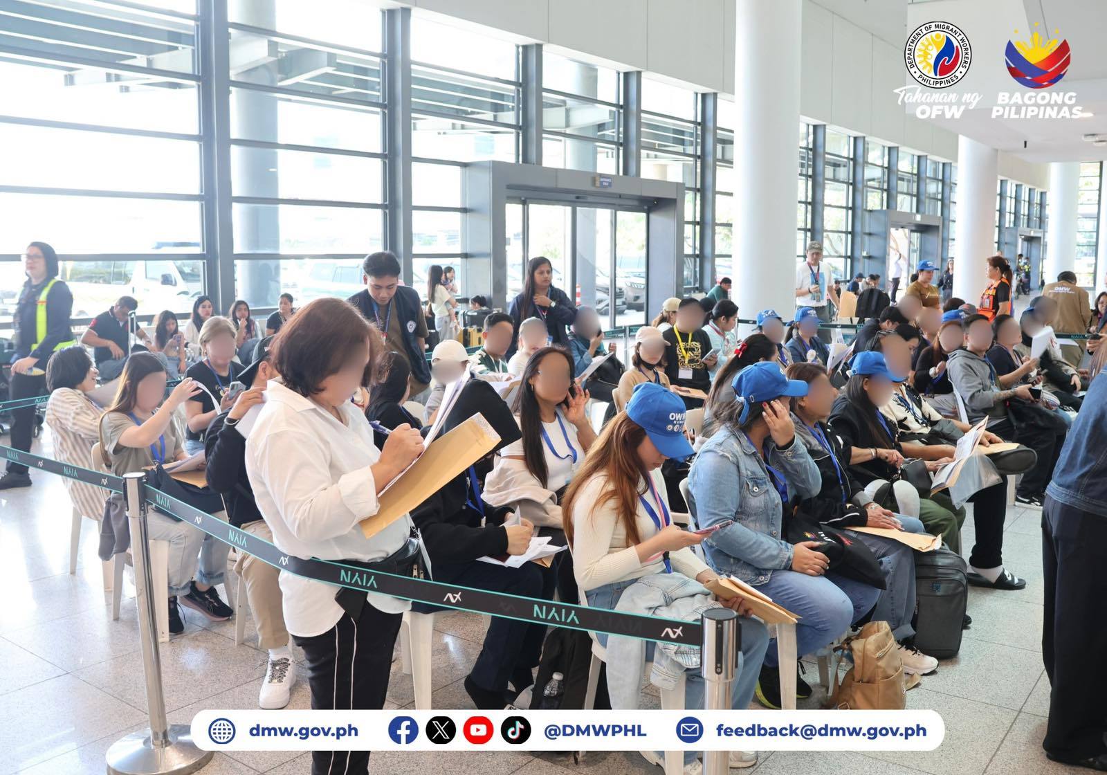 50 OFWs mula sa Middle East nakauwi na sa Pilipinas