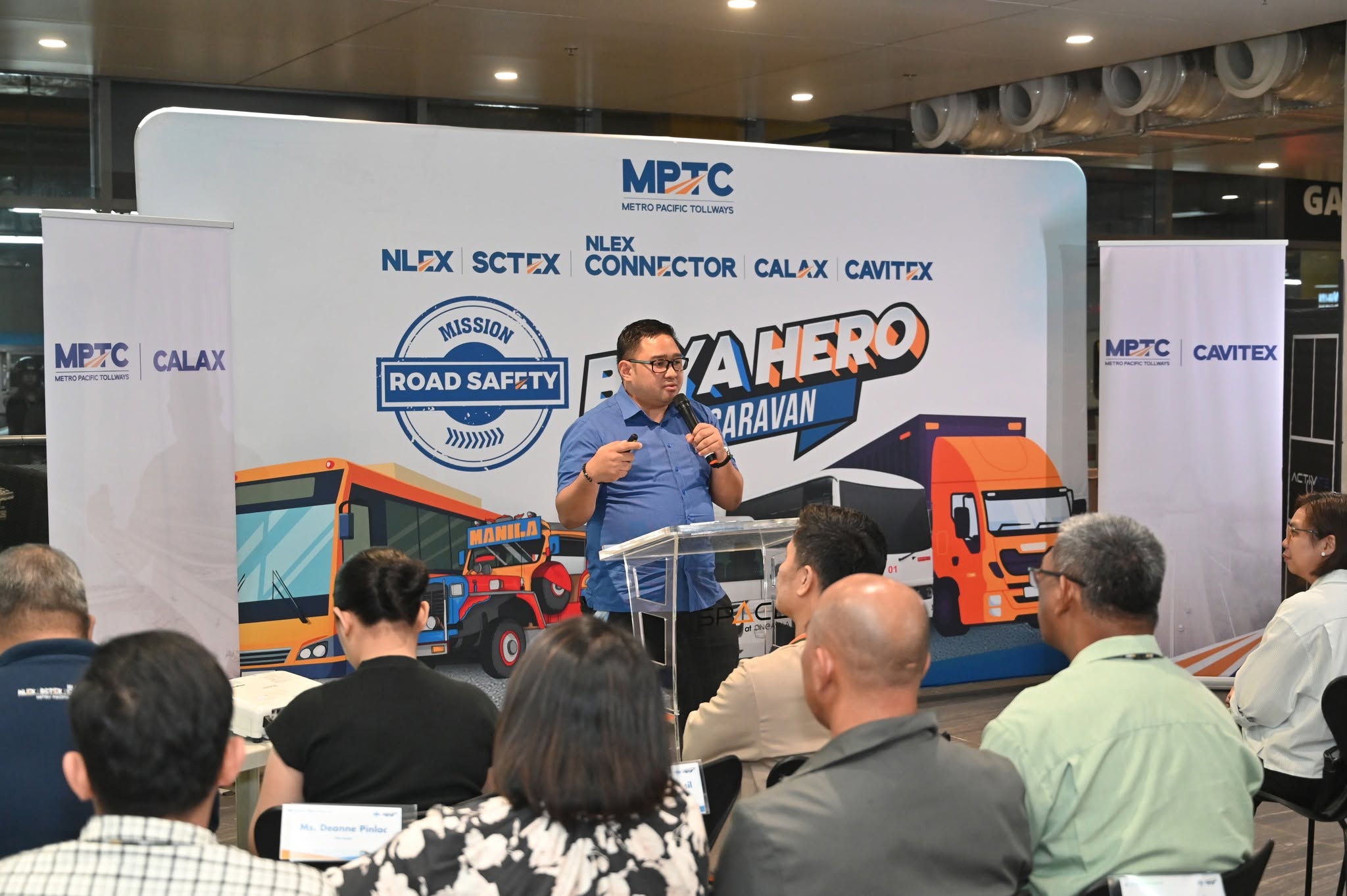 MPTC brings road safety advocacy to motorists through BiyaHero Caravan