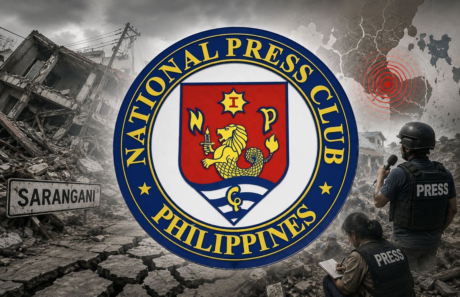National Press Club provides assistance to media workers affected by Sarangani earthquake