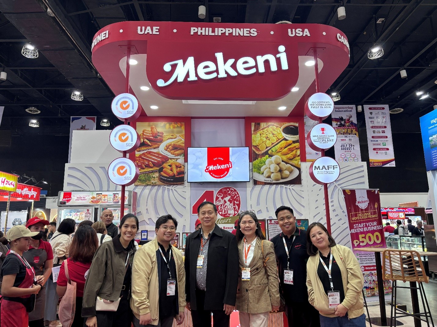 Mekeni Highlights Filipino Food Innovation at WOFEX