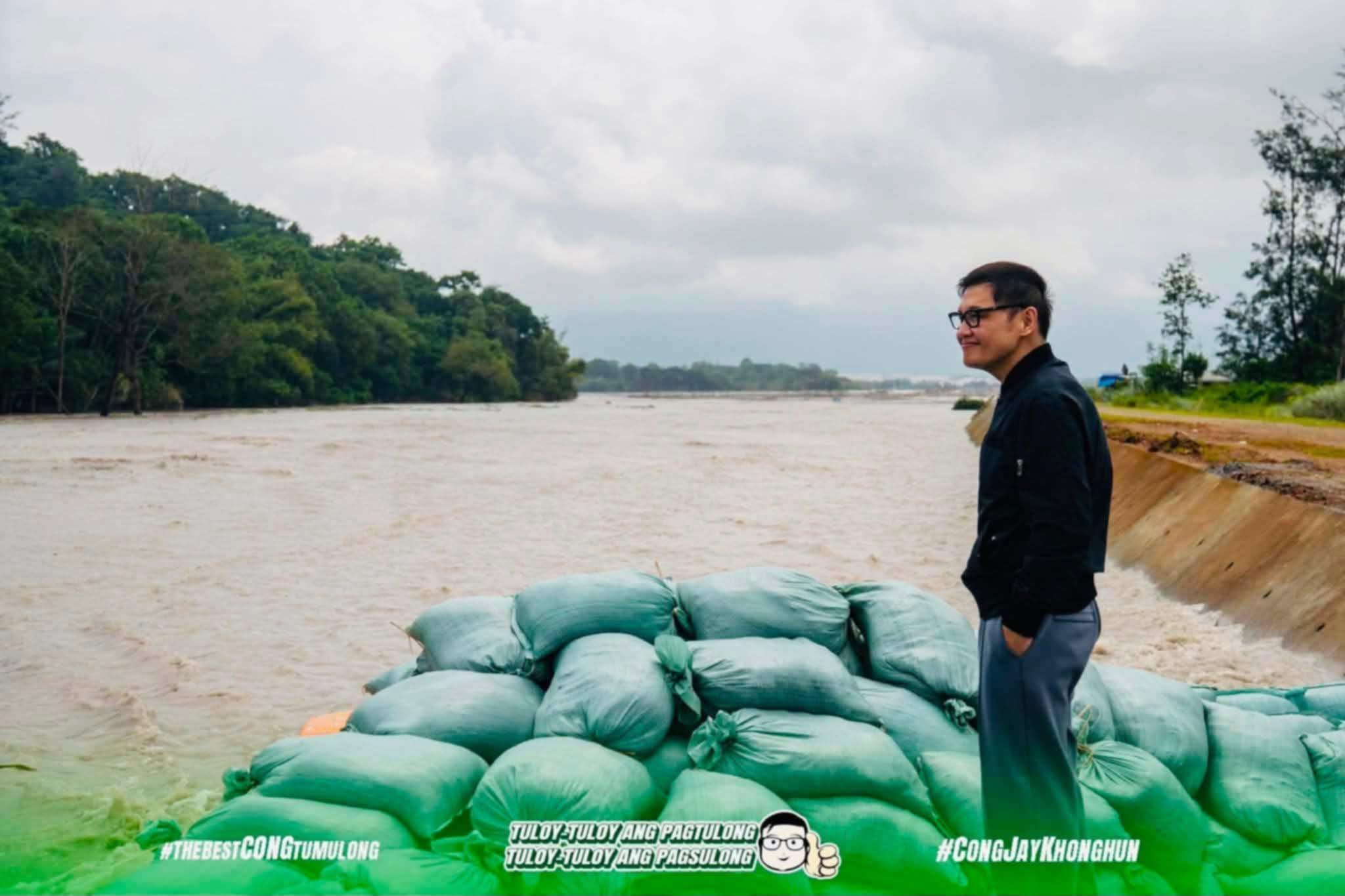 Khonghun leads relief efforts for Habagat victims in Zambales, vows bridge reconstruction in Sta. Fe