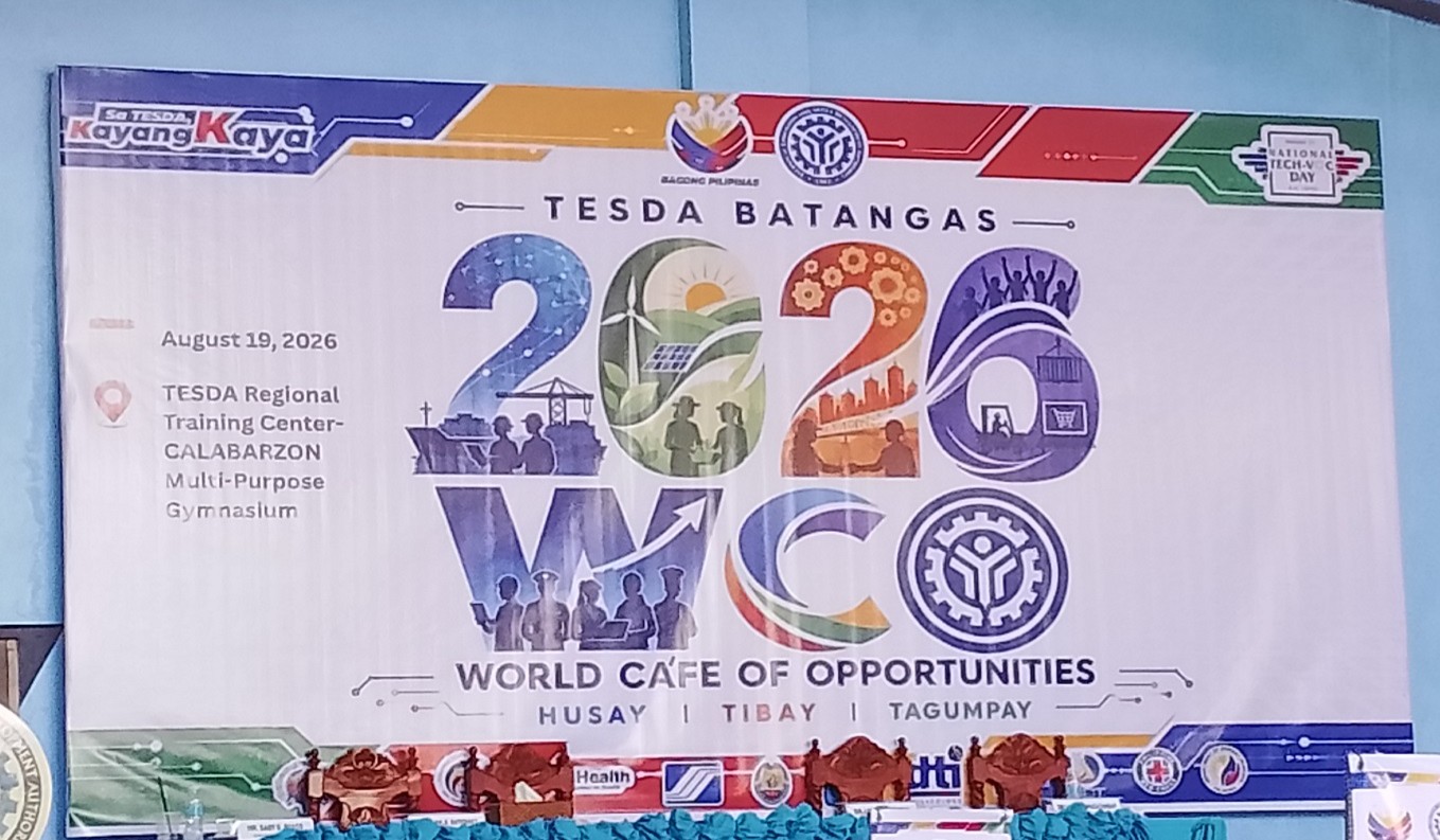 TESDA Batangas Opens New Tech-Voc Opportunities at 2026 World Café