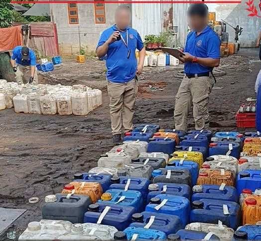 P2.47M cooking oil, nasamsam; 5 timbog sa Camarines Sur