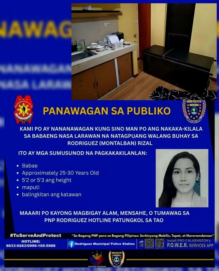 Bangkay ng babae natagpuan sa loob ng refrigerator sa kanyang apartment